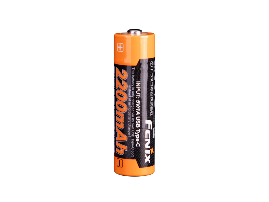 Fenix ARB-L14-2200U Li-ion AA Size USB-C Rechargeable Battery ***Will ship around December 18th*** Rechargeable Batteries Fenix 