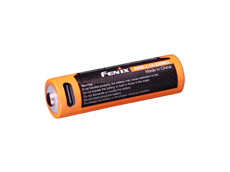 Fenix ARB-L14-2200U Li-ion AA Size USB-C Rechargeable Battery ***Will ship around December 18th*** Rechargeable Batteries Fenix 