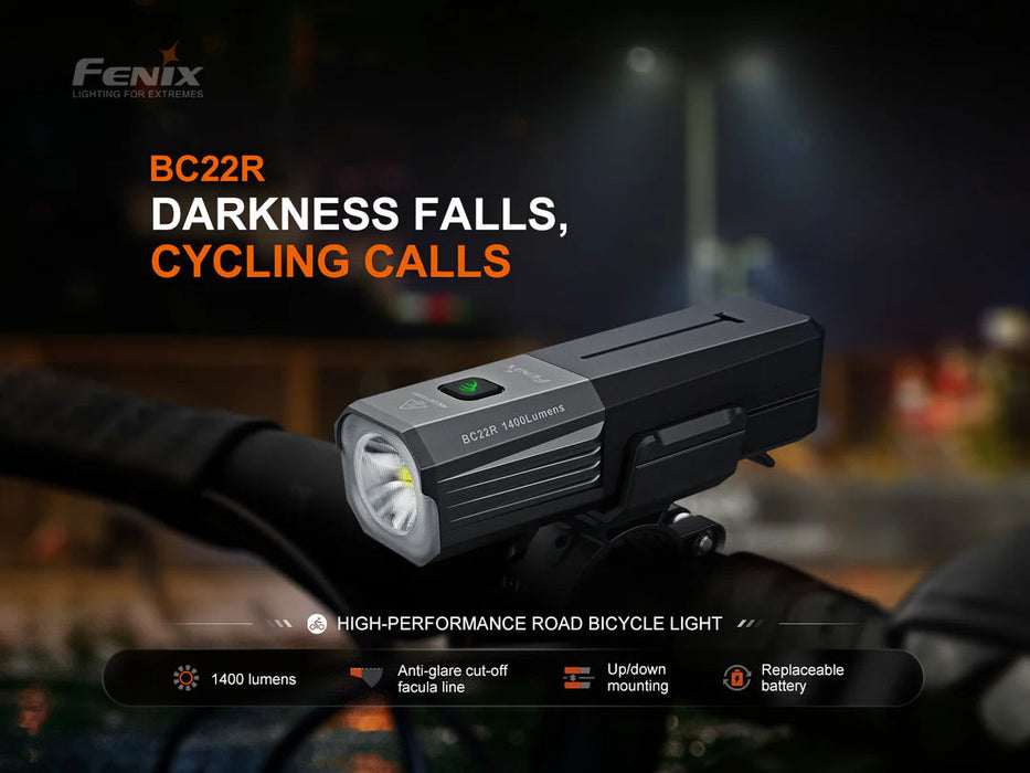 Fenix BC22R High-Performance Road Bike Light Bike light Fenix 