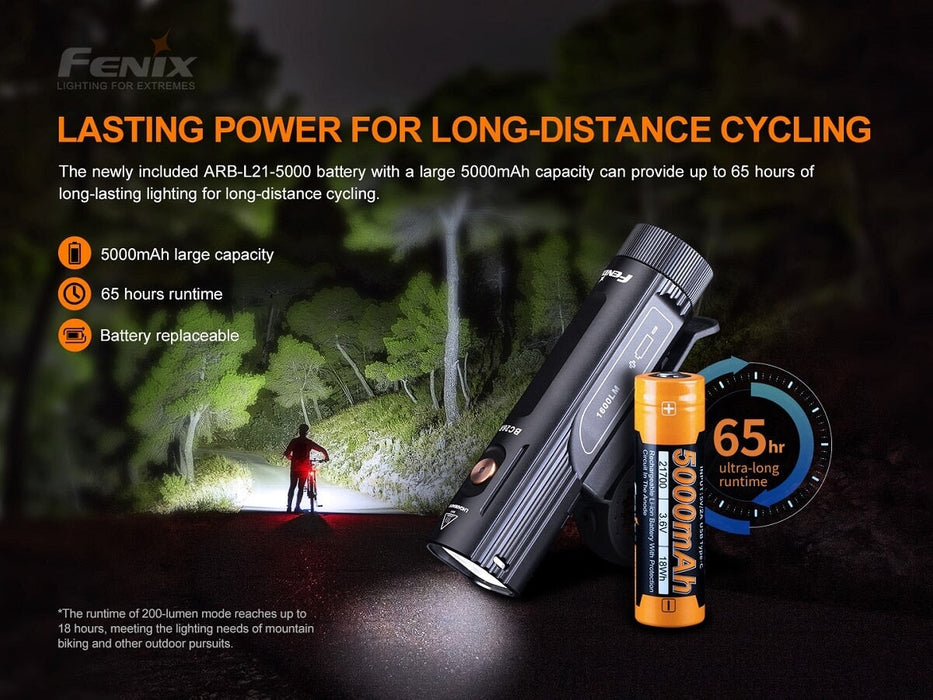 Fenix BC26R Ultra Bright Rechargeable Bicycle Light + BC05R V2.0 COMBO PACK Bicyle Light Accessories Fenix 