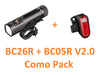 Fenix BC26R Ultra Bright Rechargeable Bicycle Light + BC05R V2.0 COMBO PACK***Will ship around November 7th*** Bicyle Light Accessories Fenix 