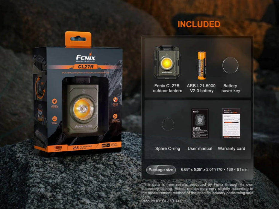 Fenix CL27R Multifunctional Outdoor Lantern *** Will ship on Sept. 13th*** Flashlight Fenix 