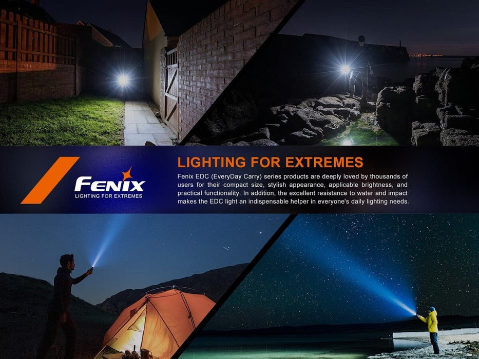 Fenix E35R Rechargeable High-Performance EDC Flashlight + AOD-S V2.0 COMBO PACK Flashlight Fenix 