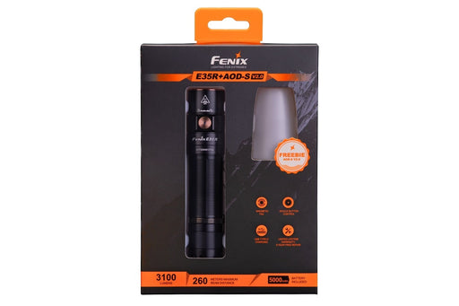 Fenix E35R Rechargeable High-Performance EDC Flashlight + AOD-S V2.0 COMBO PACK***Will ship around November 7th*** Flashlight Fenix 