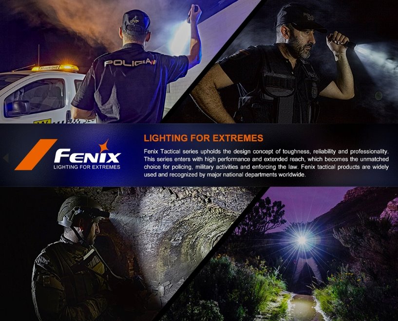 Fenix GL23R Tactical Light with Green Laser Flashlight Accessories Fenix 