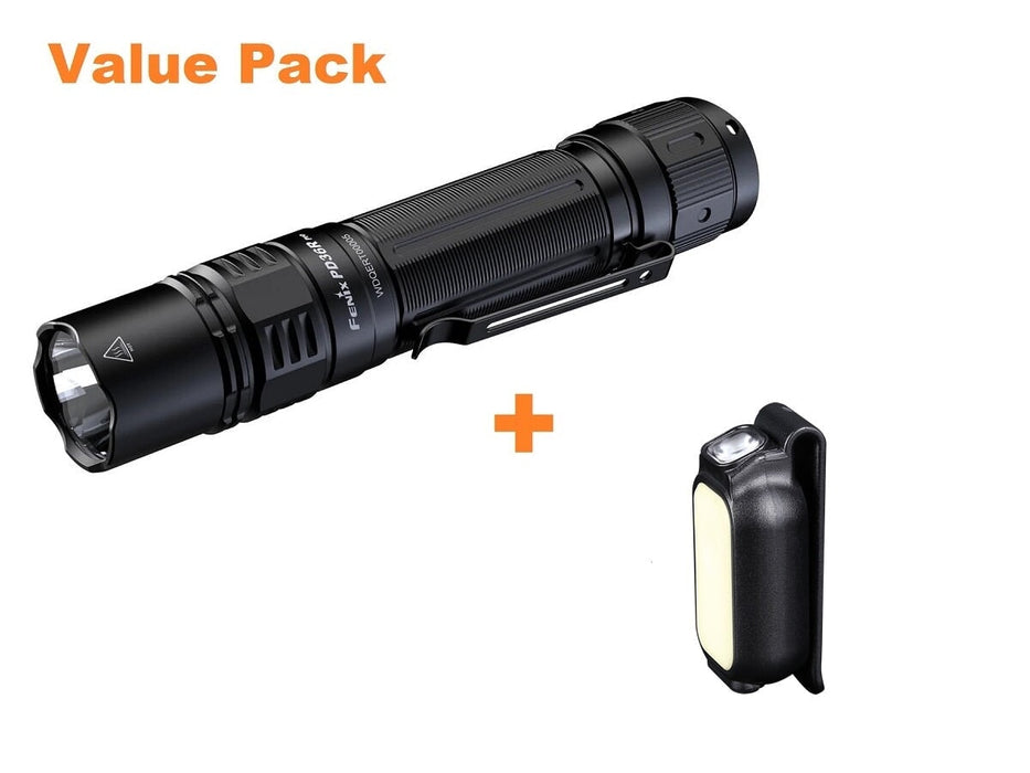 Fenix PD36R Pro Heavy-Duty Rechargeable Tactical Flashlight + Mini Lite Promo Pack Flashlight Fenix 