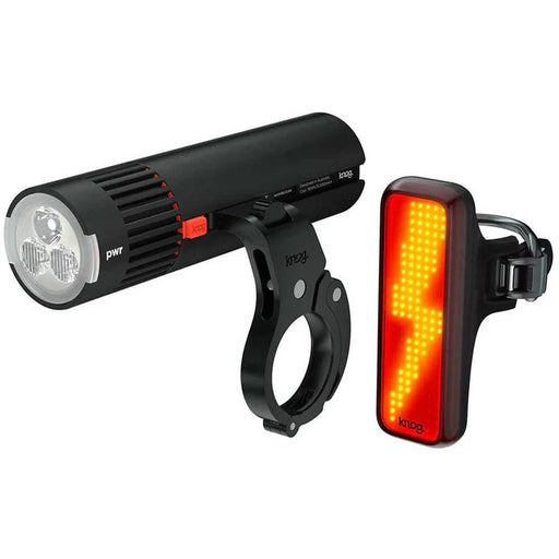 Knog PWR Trail 600 Lumens Bicycle Light Set W/ Blinder V Bolt Sporting Goods > Outdoor Recreation > Cycling > Bicycle Accessories Knog 