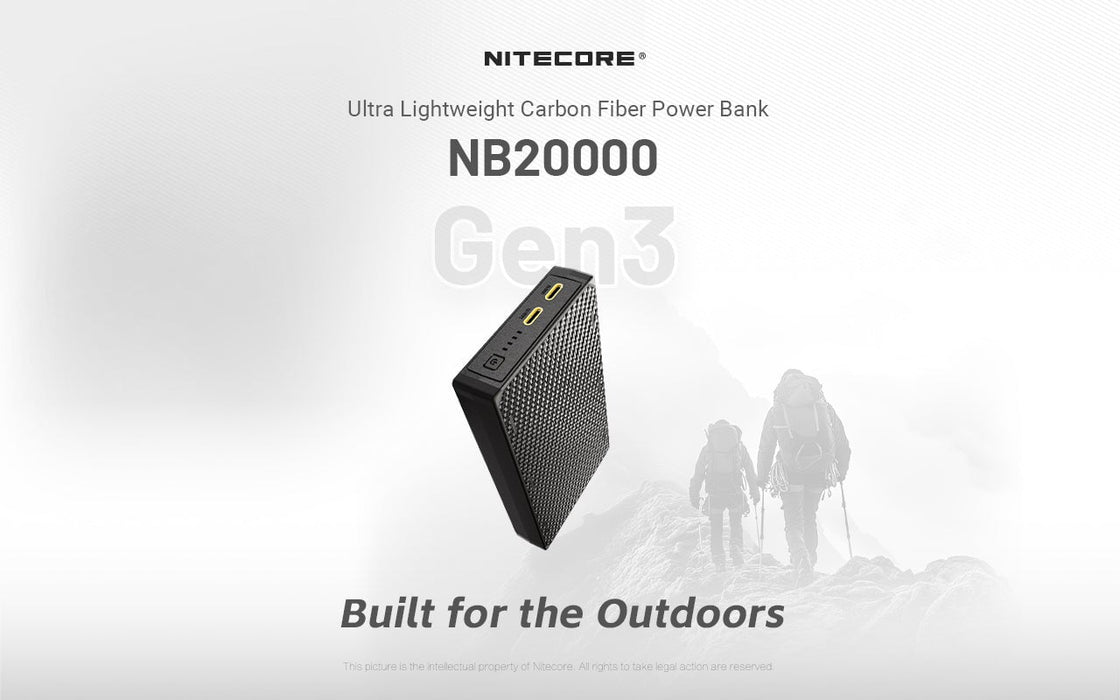 Nitecore-NB20000 Gen3 Power Bank Nitecore 