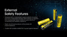 Nitecore NL1411R Rechargeable Batteries Nitecore 