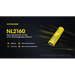 Nitecore NL2160 21700 Li-ion Battery 6000mAh Rechargeable Batteries Nitecore 