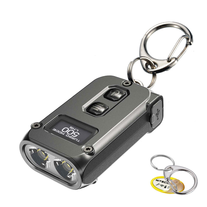 Nitecore Tini 2 500 Lumen Rechargeable Keychain Flashlight - Options Keychain LED Flashlight Nitecore 