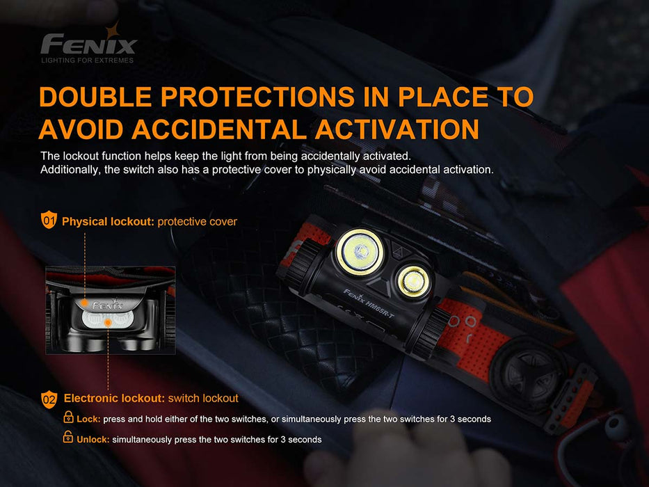 Fenix HM65R-T Trail Running Rechargeable Headlamp FlashlightWorld —  FlashLightWorld Canada
